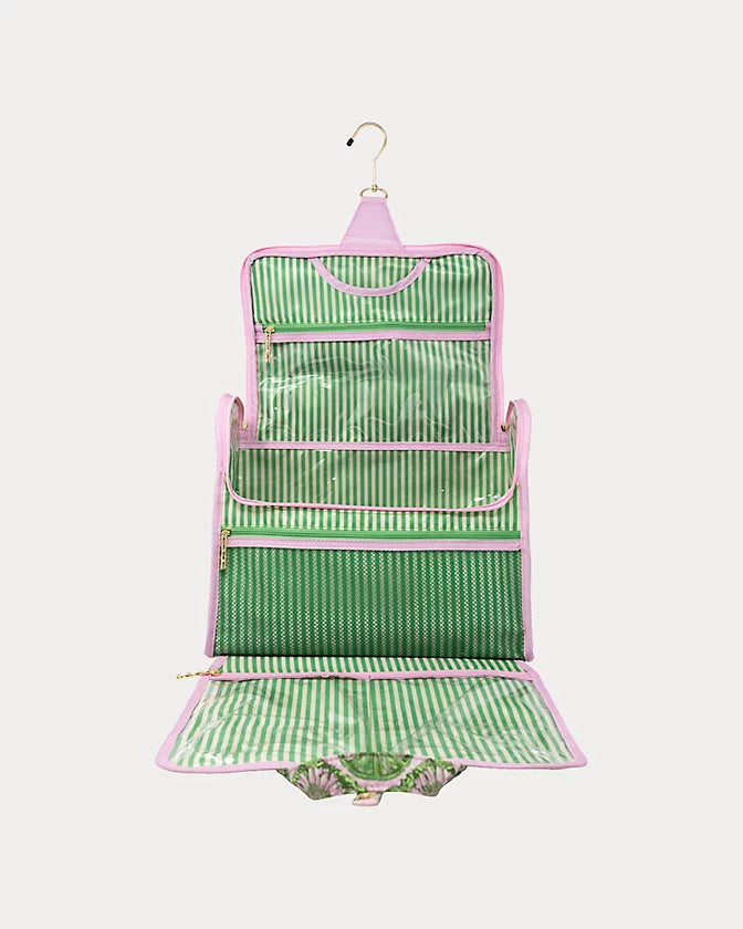 Hanging Toiletry Bag - Tropical Tiles