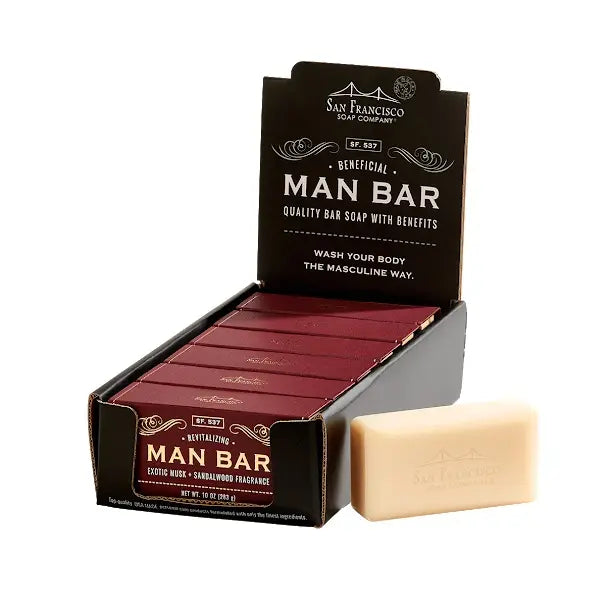 Exotic Musk & Sandalwood Men's Bar 10 oz.