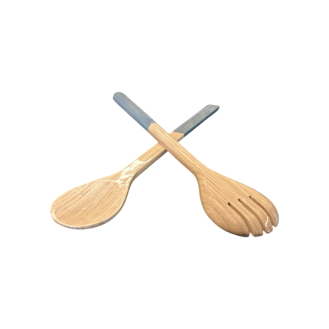 Albert L. Large Bamboo Salad Servers Set