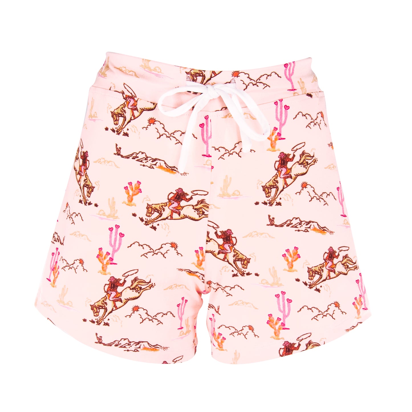 Vintage Cowgirl Pajama Shorts