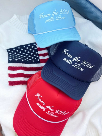 From the USA with Love Trucker Hat