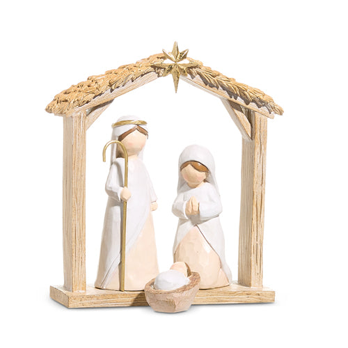 9" Holy Family Nativity