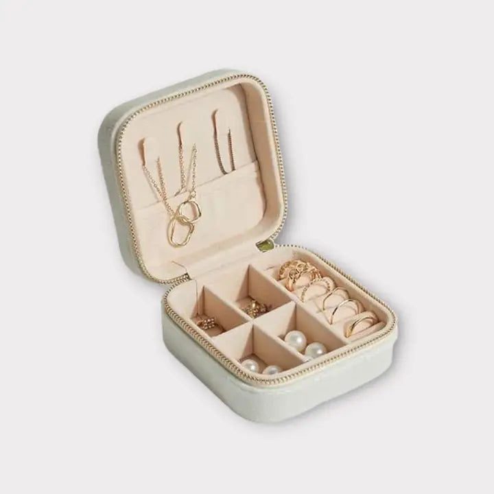 Velvet Travel Jewerly Box