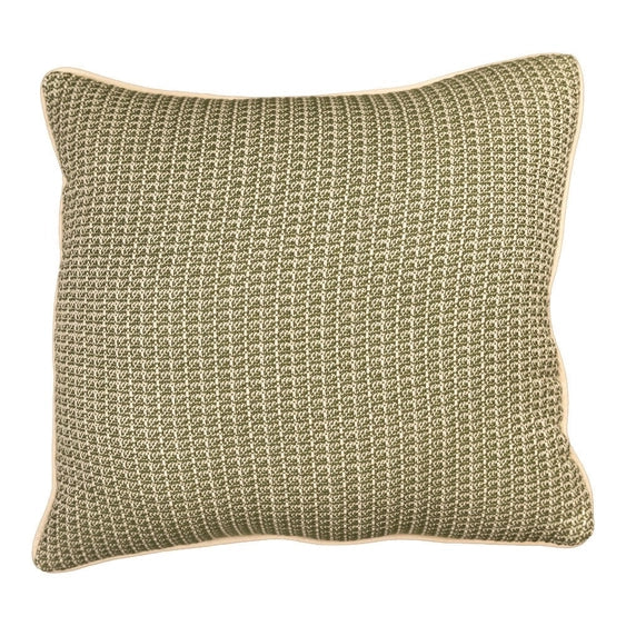 Zig Zag Green Pillow