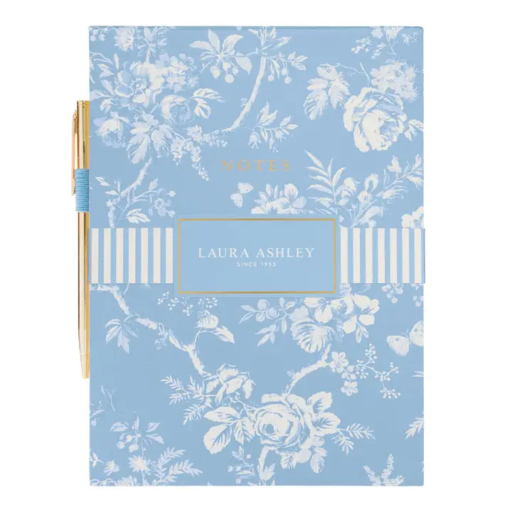 Laura Ashley Heirloom Cottage Flip Pad with Pen