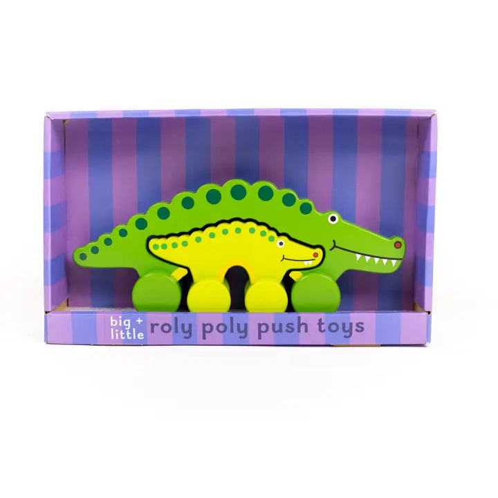 Alligator Big & Little Wooden Roller