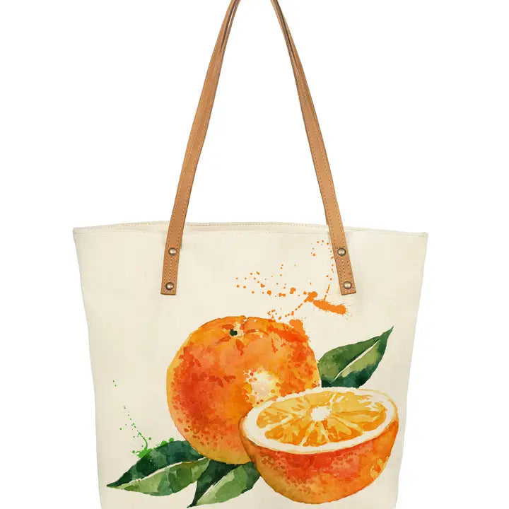 Orange Shoulder Bag