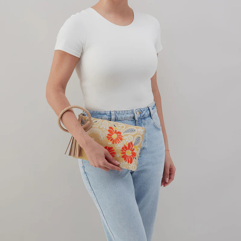 Sheila Clutch In Canvas