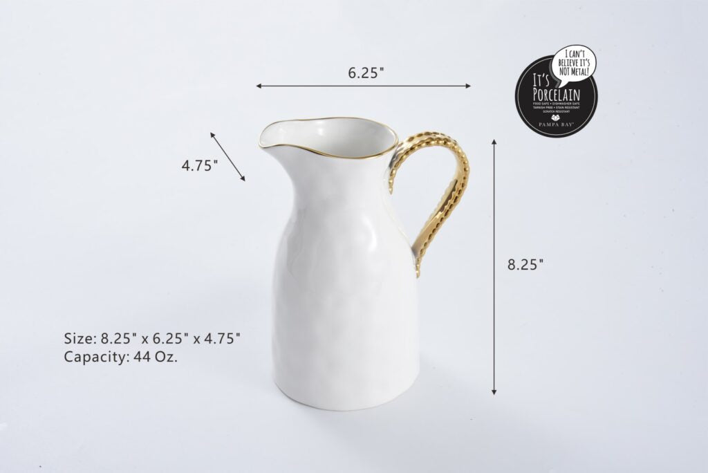 Water Pitcher - Golden Salerno