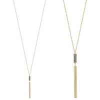 Clinton Gold Hematite Necklace