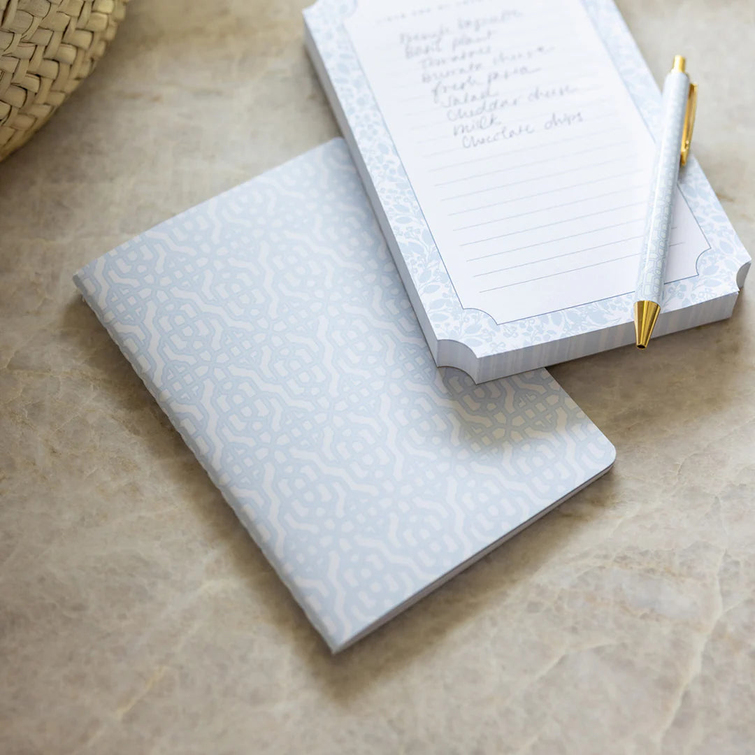 Mini Notebook- Carolina Trellis