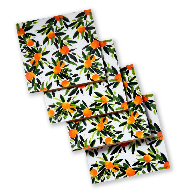 Citrus Grove Coaster Set