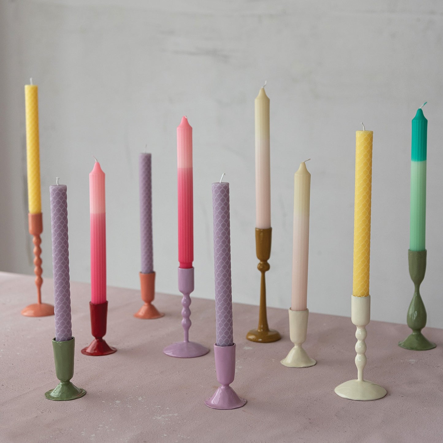 Honeycomb Taper Candles