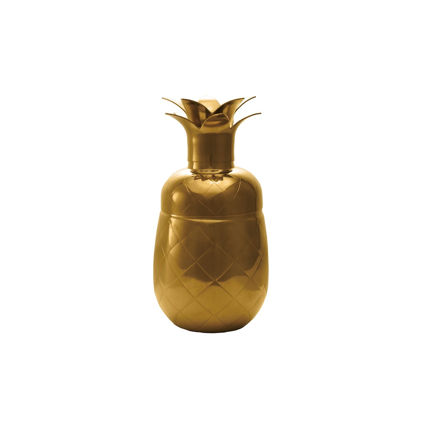 Stainless Steel Pineapple Gold Cocktail Shaker