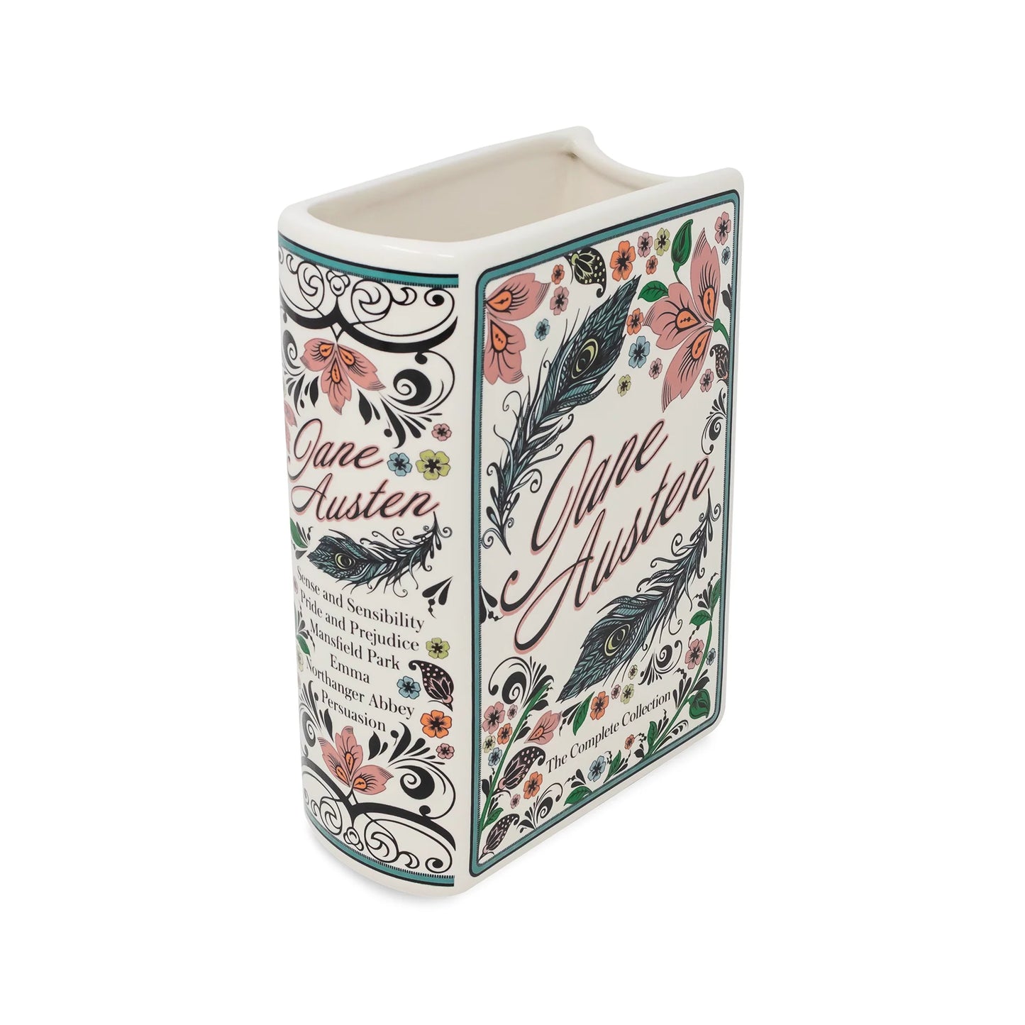 Large Book Vase, Jane Austen