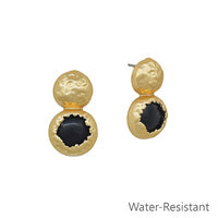 Ona Black Earrings
