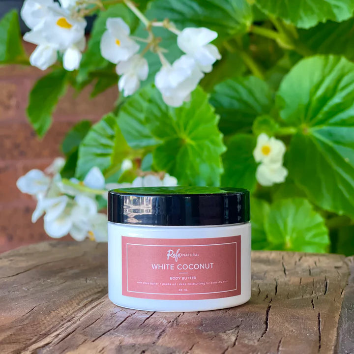 White Coconut Body Butter Travel Size