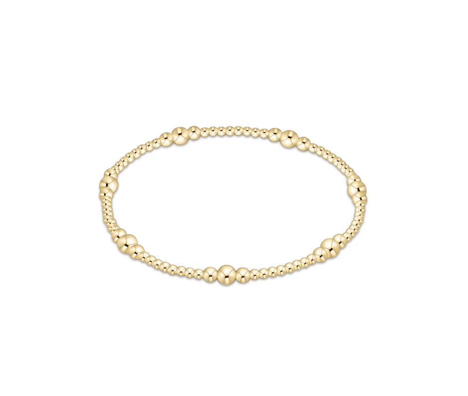 Purpose Gold 4mm Bead Bracelet