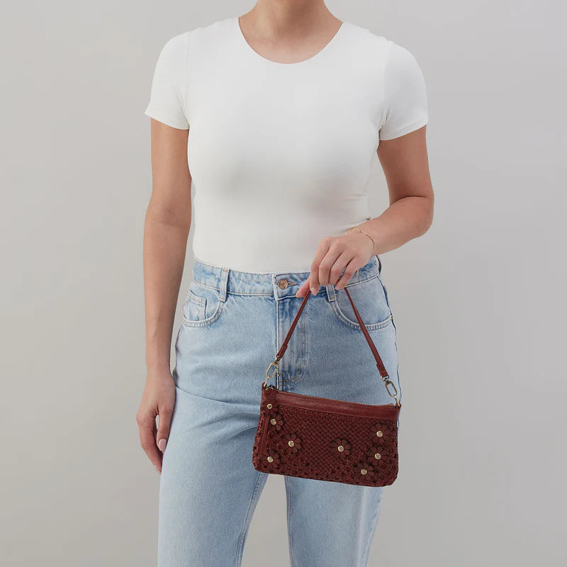 Darcy Crossbody In Woven Leather