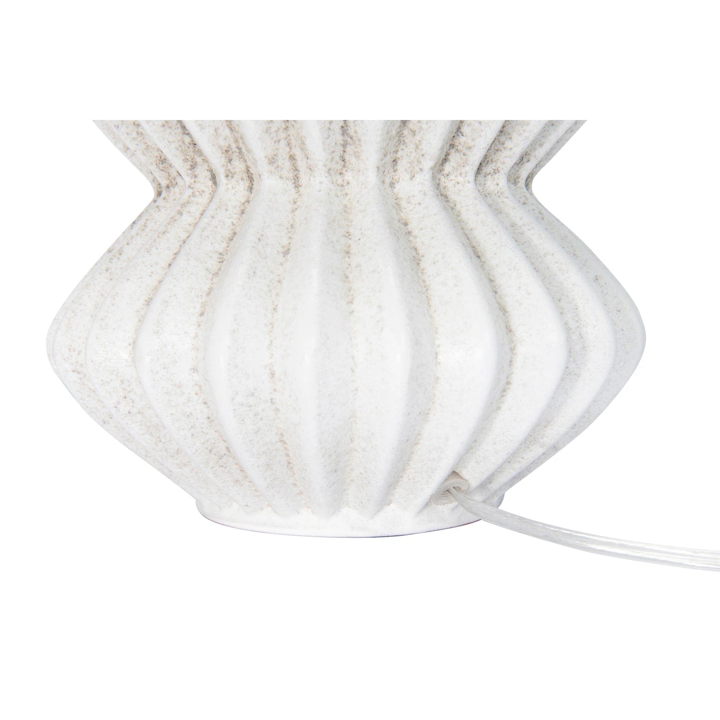 Distressed Table Lamp with Linen Shade