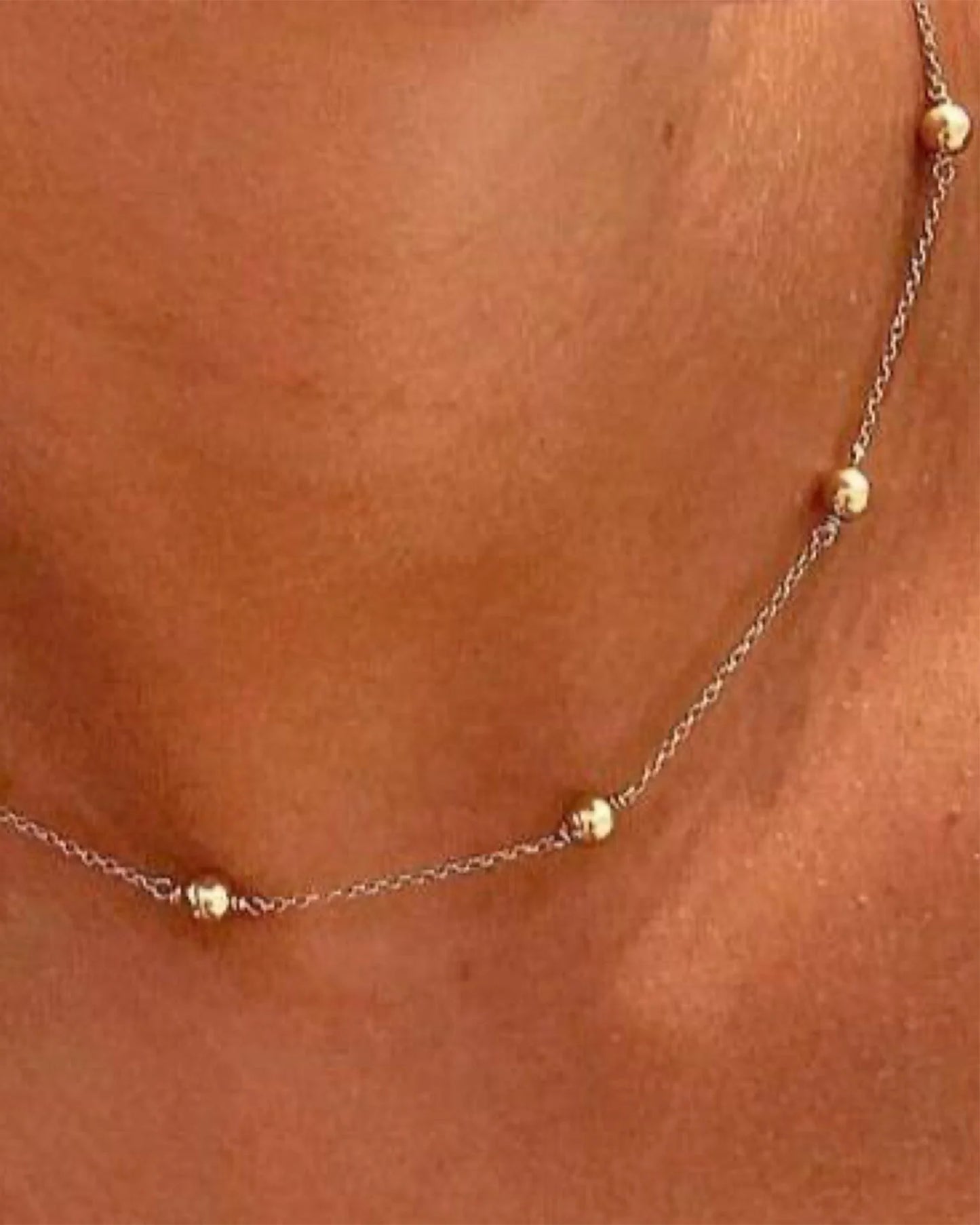 15" Choker Simplicity Chain Gold - Classic 4mm Gold