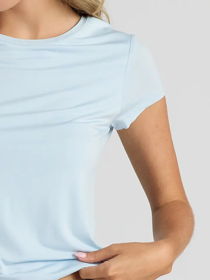 Sky Blue Crew Tee