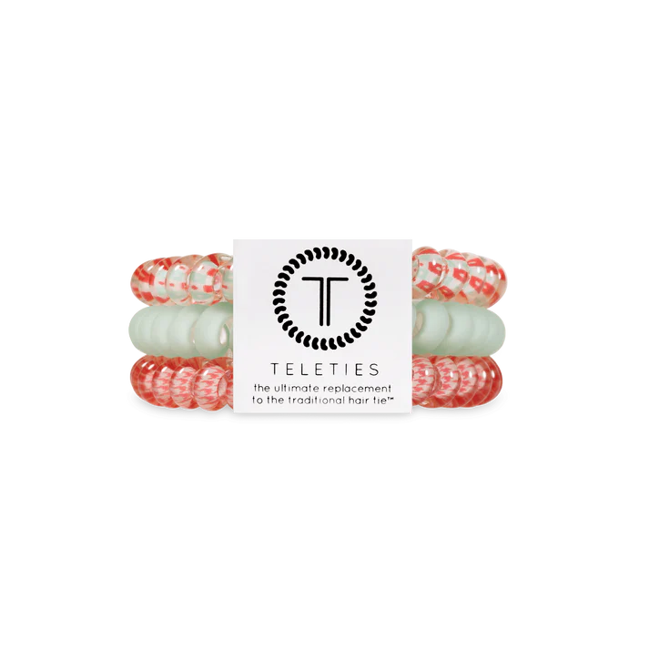 Calming Coral Small Hair Ties