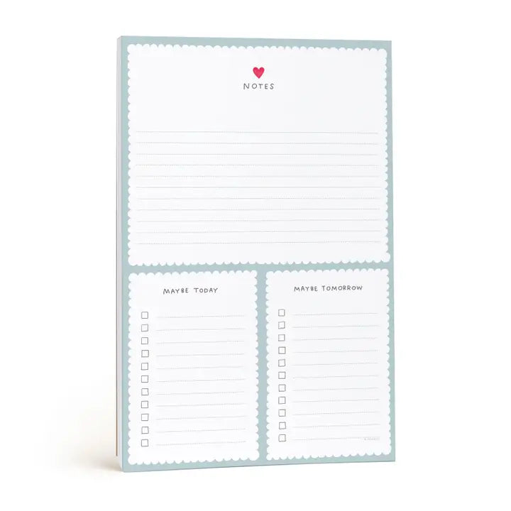 Today Maybe Tomorrow Notepad