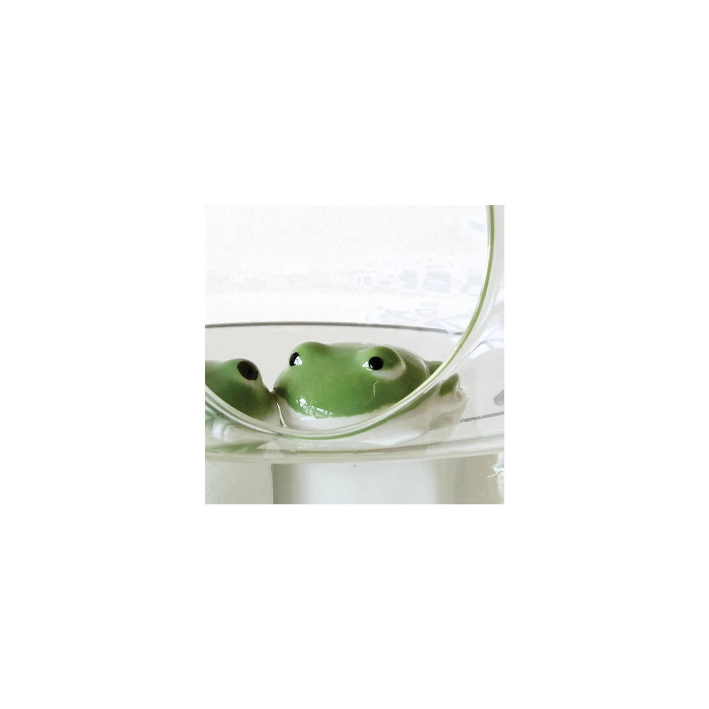 Stoneware Floating Frog