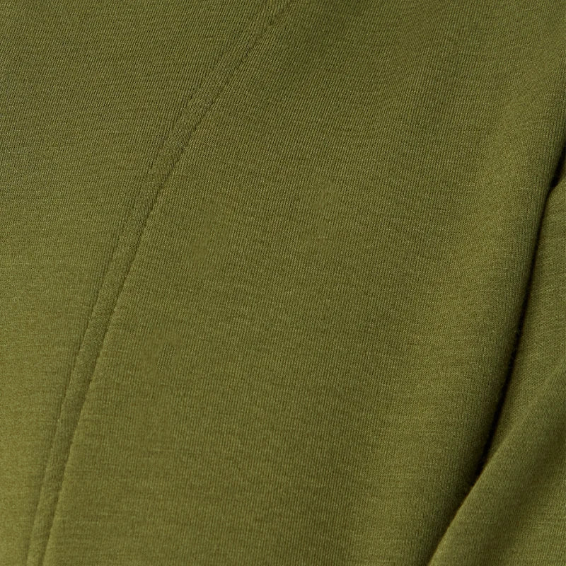 DreamTech Zip Mock Neck with Ankle Pant- Olive