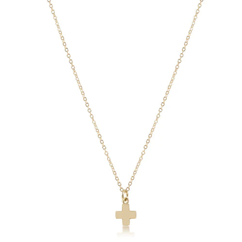 egirl 14" Signature Cross Small Necklace