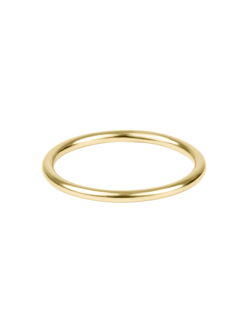Classic Gold Thin Band Ring