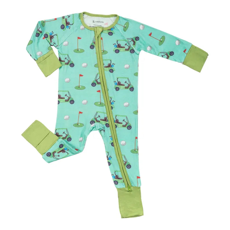 Golf A Round Baby Pajamas
