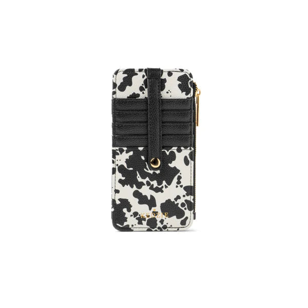 Kedzie "Deja Moo" Essentials Only Zippered Wallet