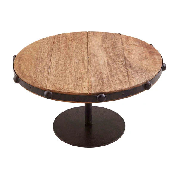 Large Wood Metal Beaded Riser