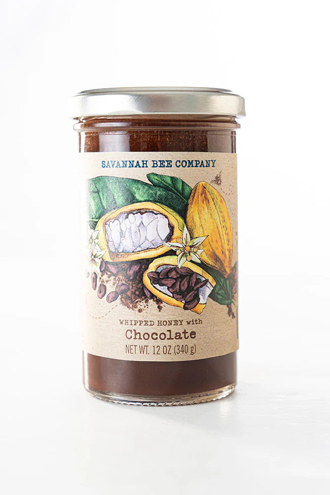Savannah Bee Whipped Honey w/Chocolate - 3 Oz.