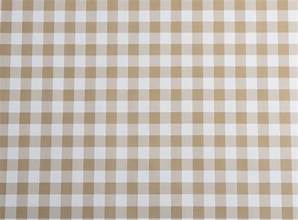 Tan Gingham Cloth Napkin