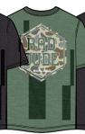 Youth Tee Rad Dude - Heather Olive Camo