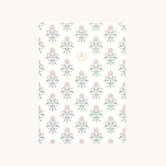Mid- Size Notebook Blush Botanical