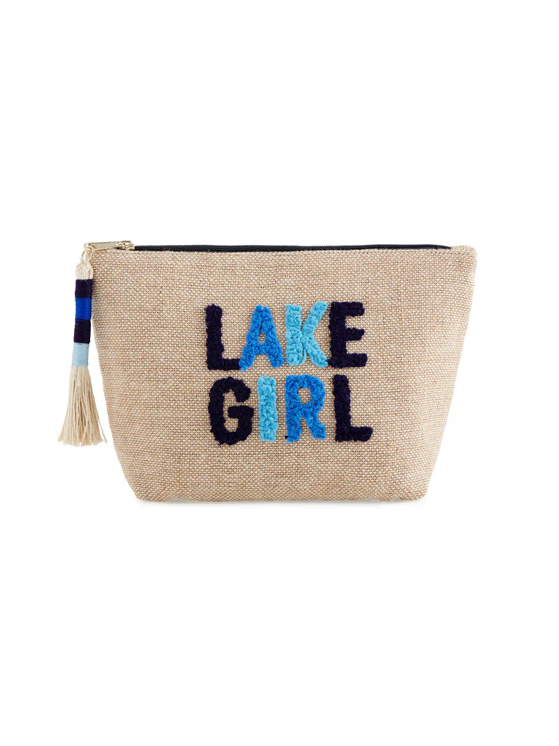 Lake Girl Zip Pouch Natural