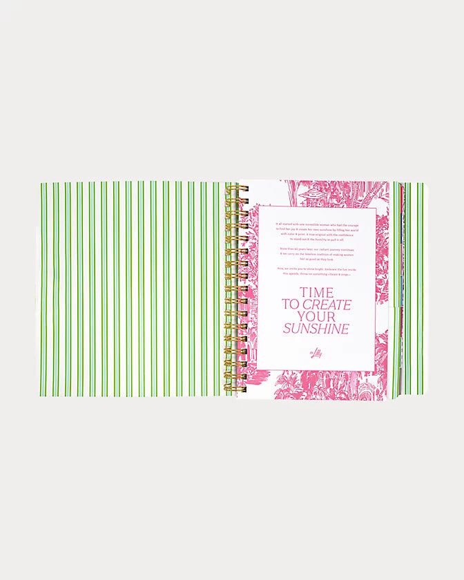 Mint Condition Burst Planner, 17 Month Soft Cover