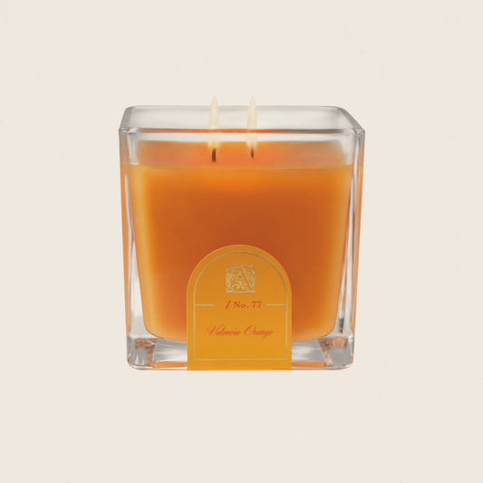 Valencia Orange - Cube Glass Candle
