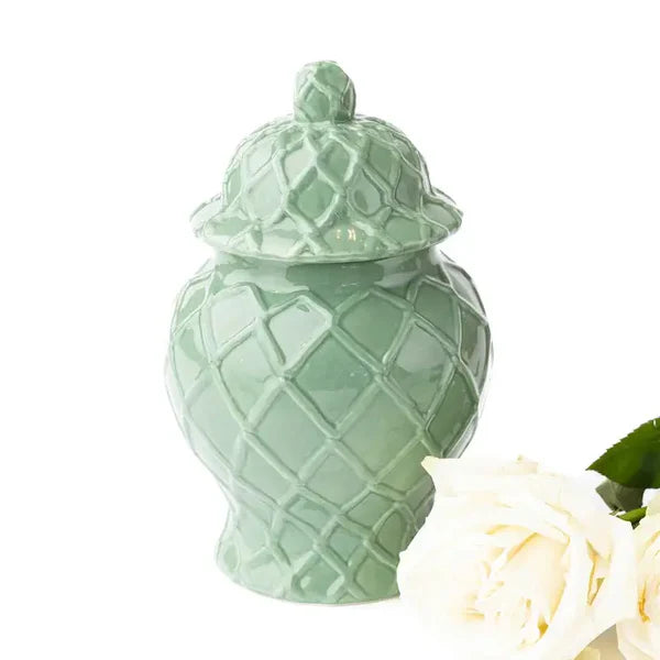 Textured Ginger Jar