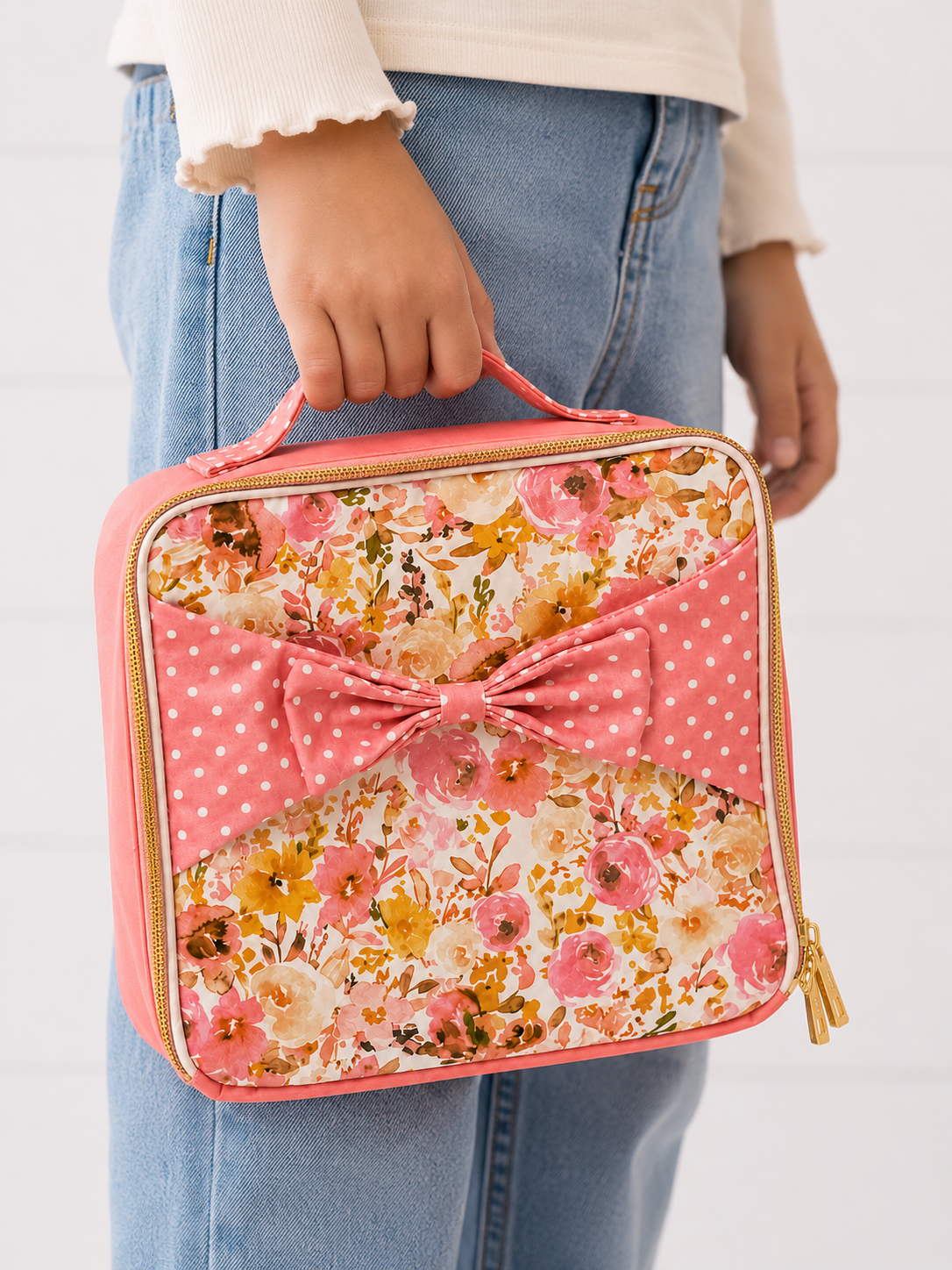 Bree Lunchbox - Pink Posy Parade