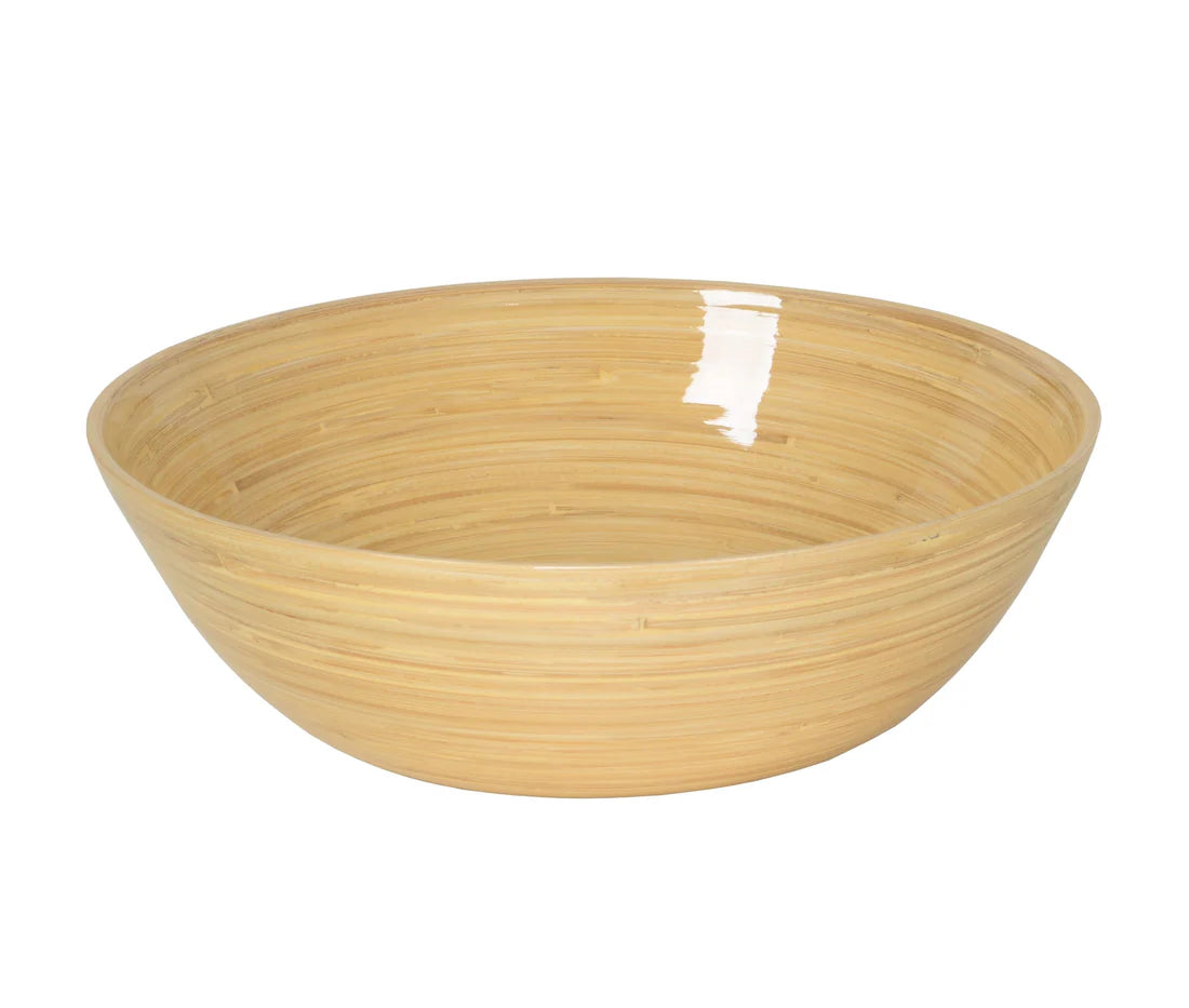 Bamboo Classic Bowl 11.8" X 3.9"