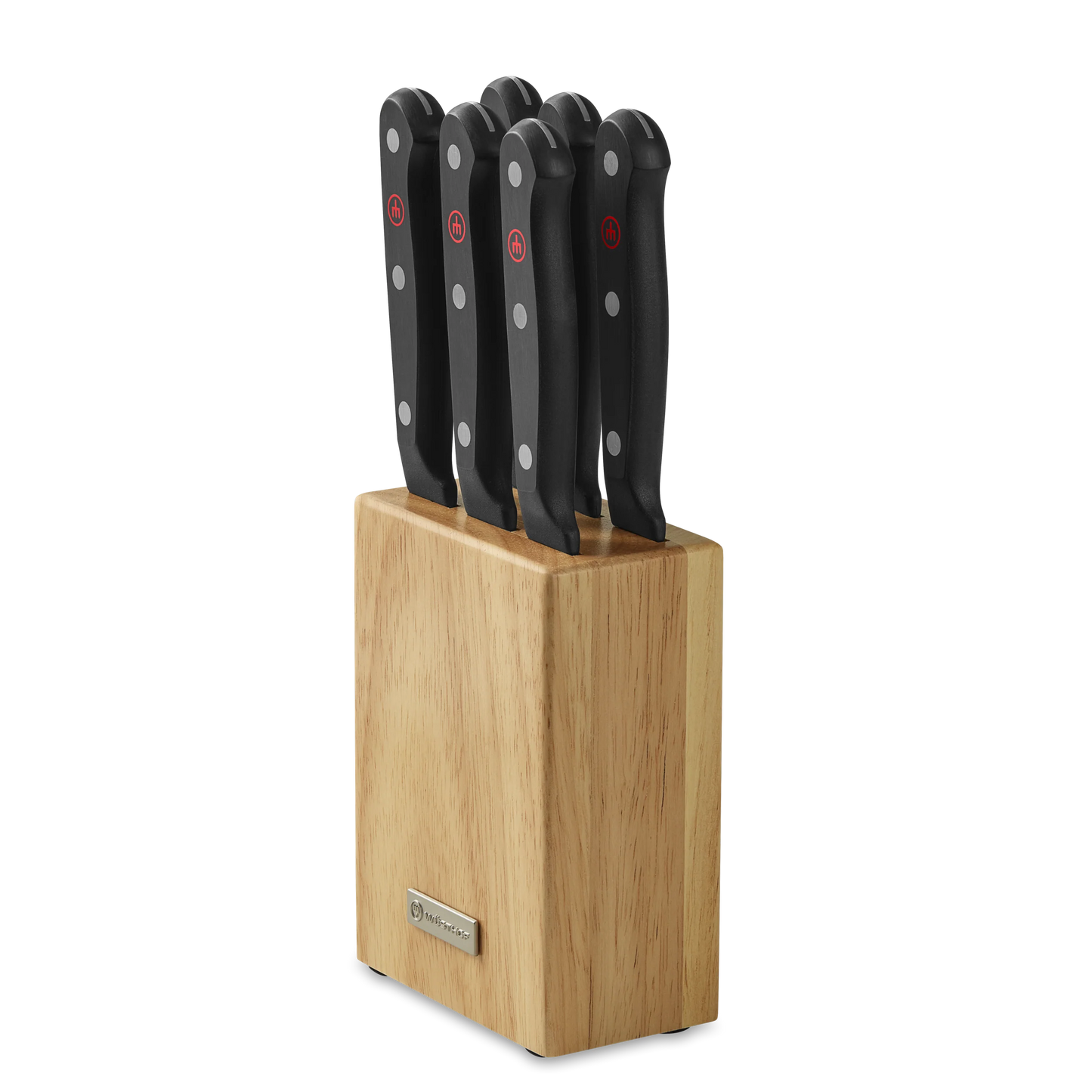 Gourmet 7-Piece Steak Knife Block Set