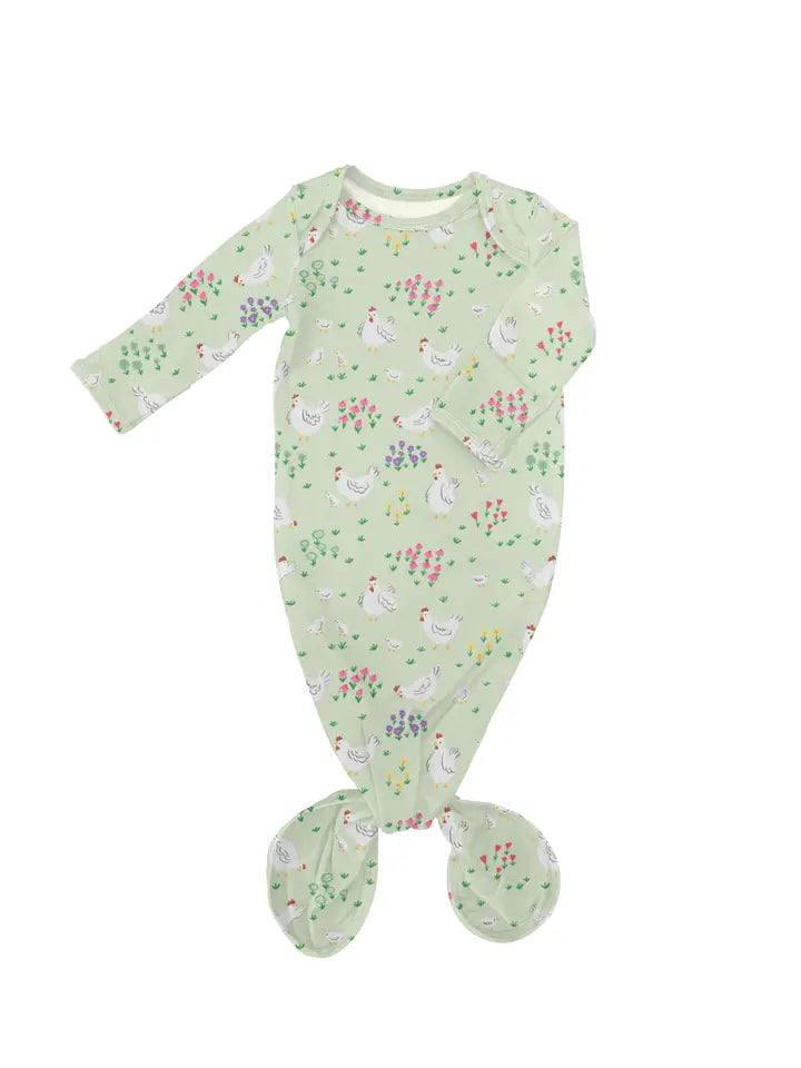 Spring Chickens - Knotted Gown