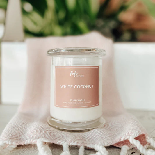 White Coconut 50hr Candle