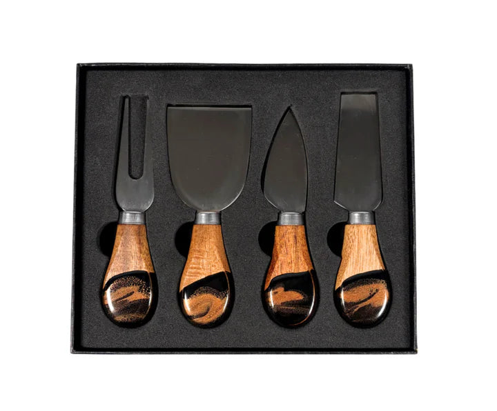 Resin Coated Cheese Knife Set