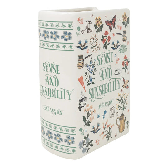 Large Book Vase, Sense & Sensibility